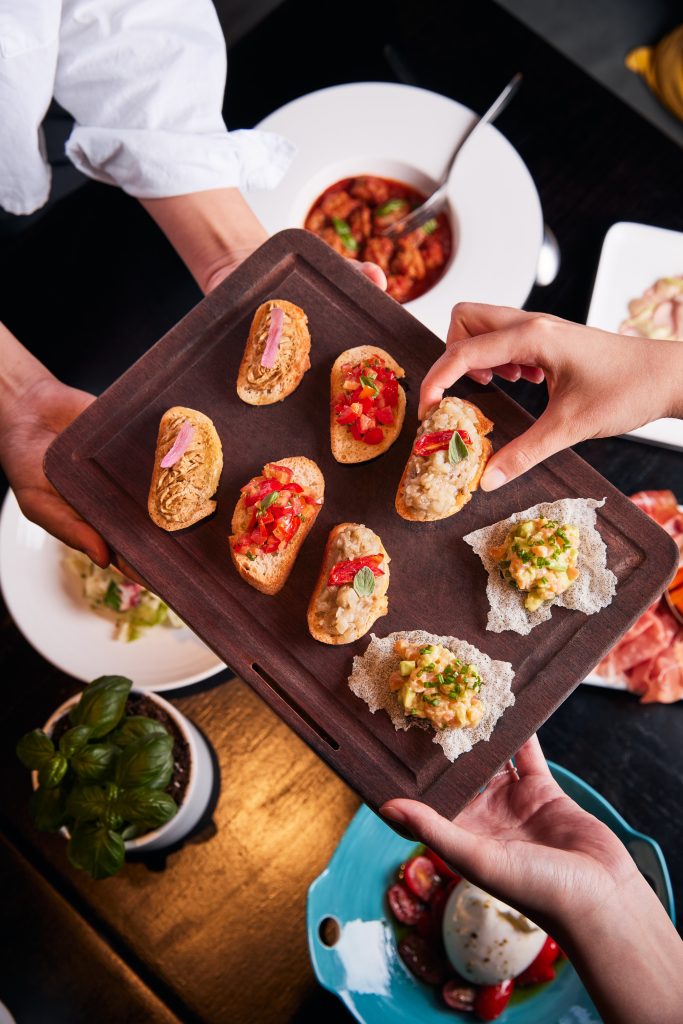 Brunch at Cantina Authentic Italian Restaurant in Hong Kong